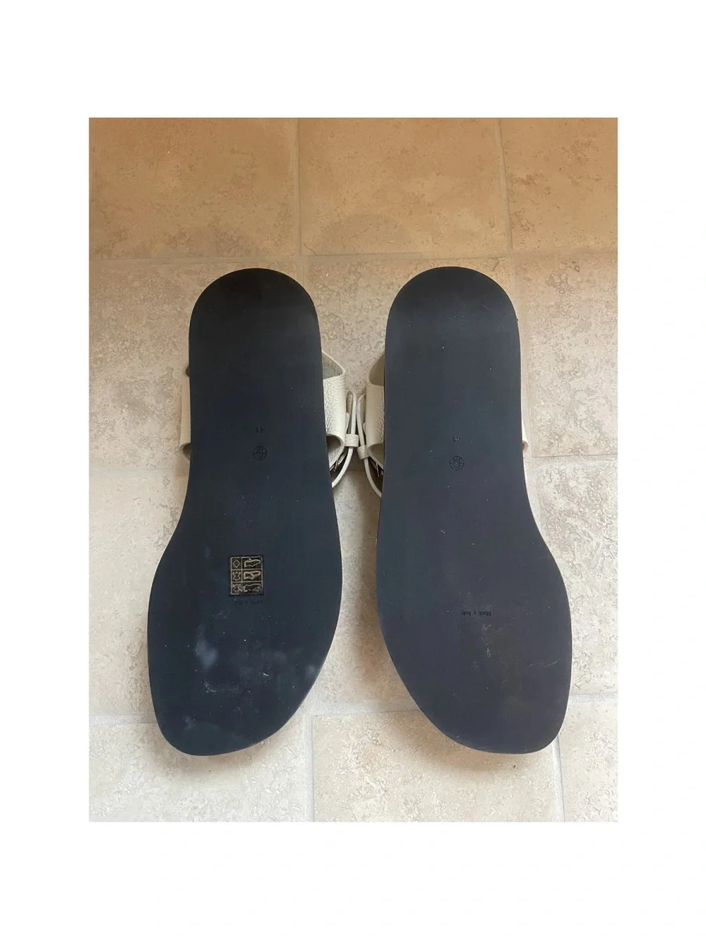 THE ROW Fisherman leather sandals